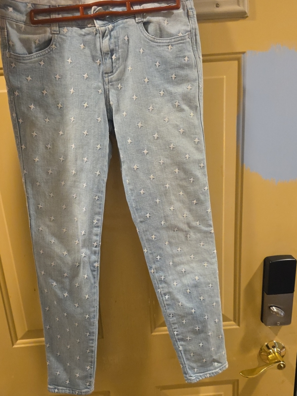 RARE Stella McCartney Skinny Jeans With Stars Size 28